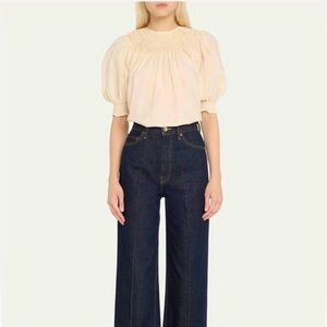 NEW ULLA JOHNSON alita top in cowrie